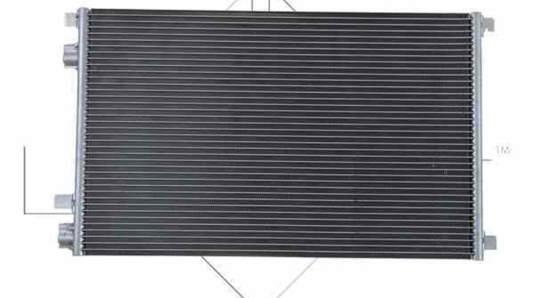 Radiator Clima Aer Conditionat RENAULT MEGANE II BM0/1 CM0/1 NRF 35449