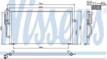 Radiator Clima Aer Conditionat VOLVO V40 combi (VW...