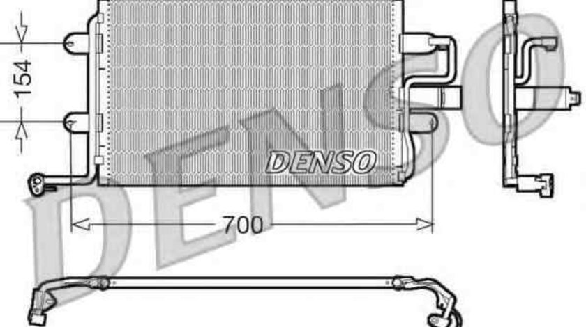 Radiator Clima Aer Conditionat VW BORA (1J2) DENSO DCN32017