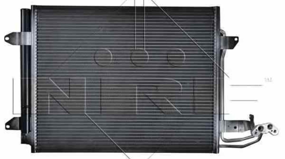 Radiator Clima Aer Conditionat VW GOLF PLUS 5M1 521 NRF 35521