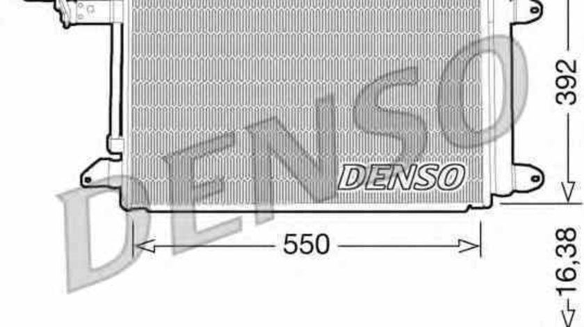 Radiator Clima Aer Conditionat VW JETTA III (1K2) DENSO DCN32002