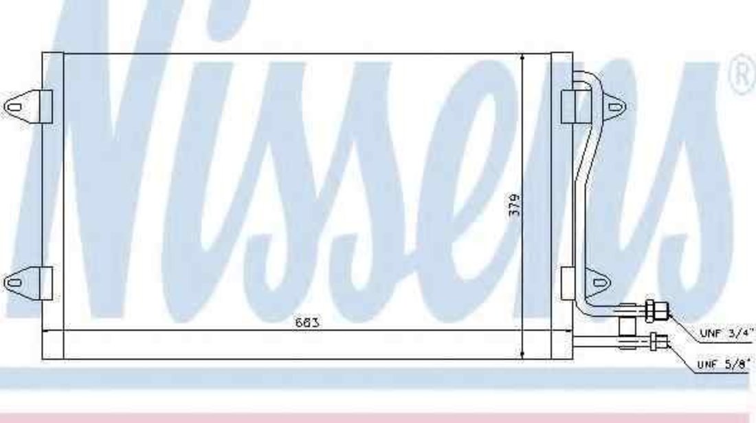 Radiator Clima Aer Conditionat VW LT 28-35 II bus (2DB, 2DE, 2DK) NISSENS 94258