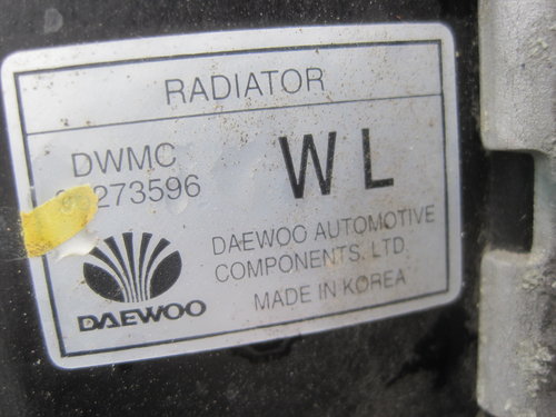 Radiator complect cu ventilatoare