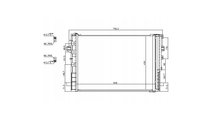 Radiator Condensator AC Mercedes B Class 2011-2019...