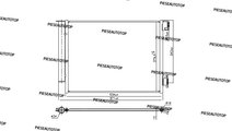 Radiator Condensator AC Nissan Micra 1.0 2016-2022...