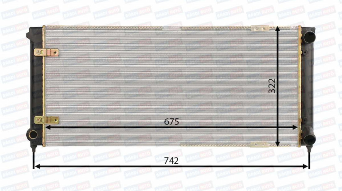 Radiator de apa BA0821000012 seat toledo I ⭐⭐⭐⭐⭐