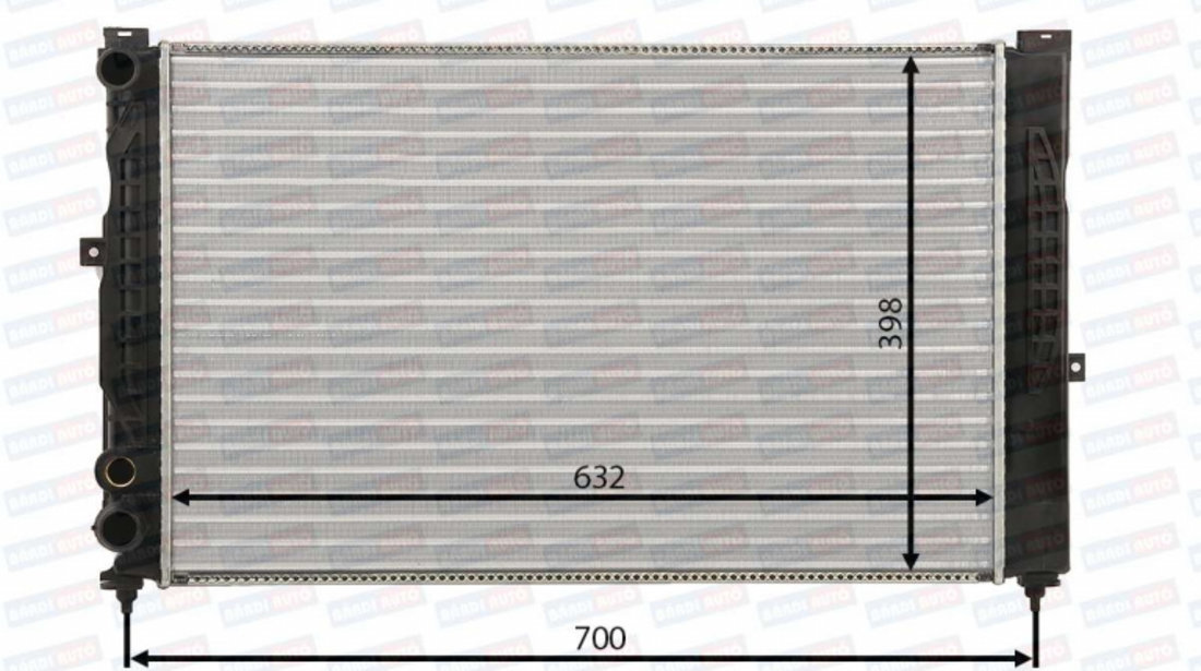 Radiator de apa BA0821000059 audi a4 ⭐⭐⭐⭐⭐