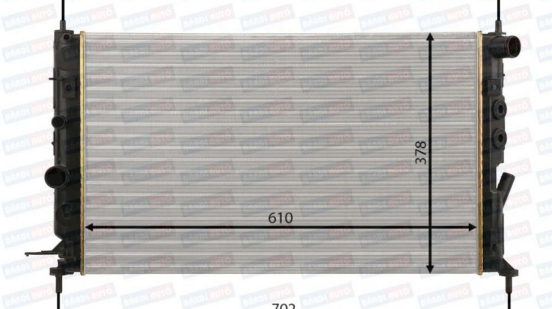 Radiator de apa BA0821000319 opel vectra b ⭐⭐⭐⭐⭐