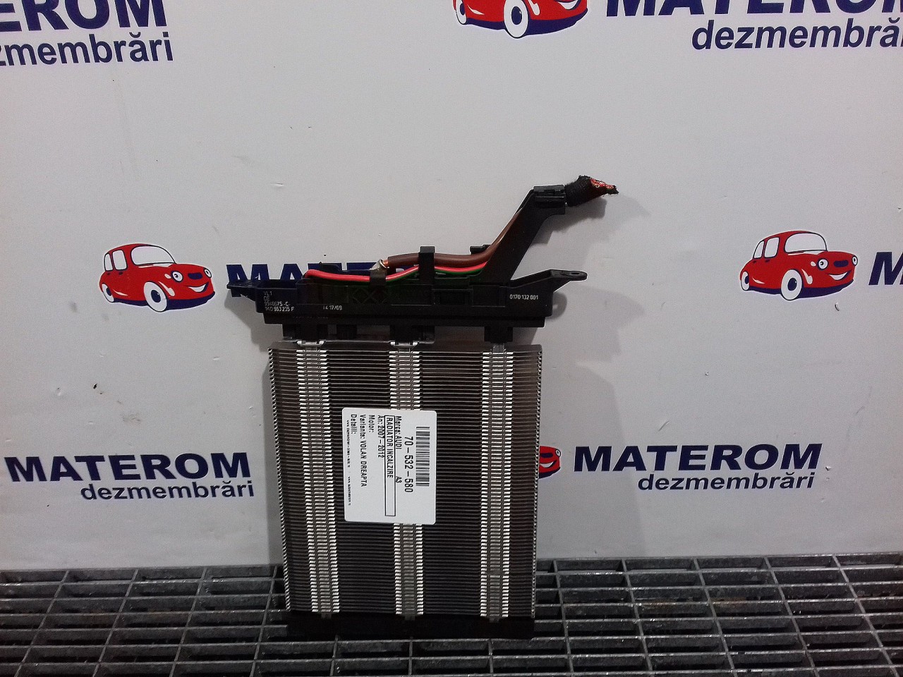 RADIATOR INCALZIRE AUDI A3 A3 - - (2007 2012)