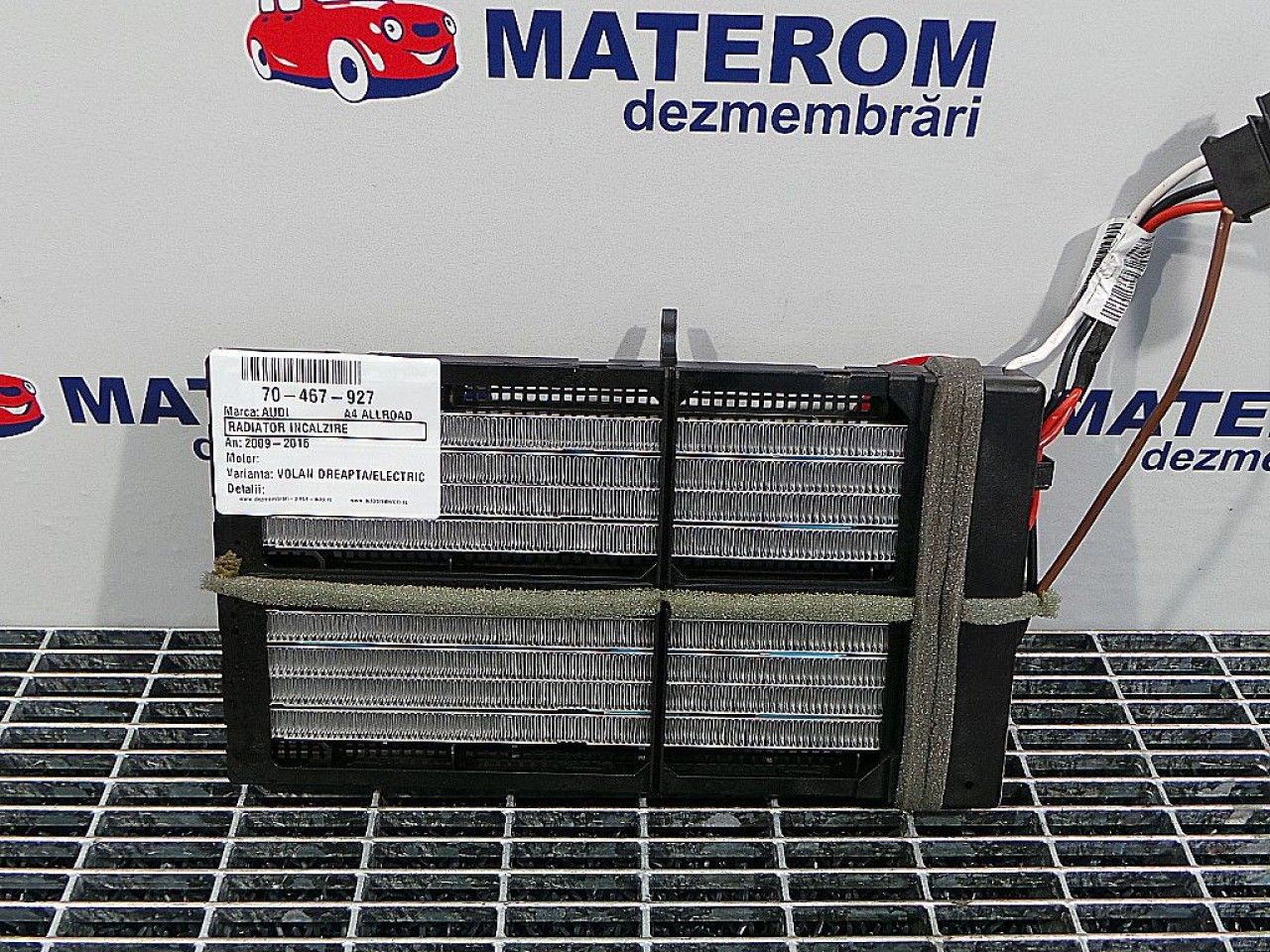 RADIATOR INCALZIRE AUDI A4 ALLROAD A4 ALLROAD - - (2009 2016)