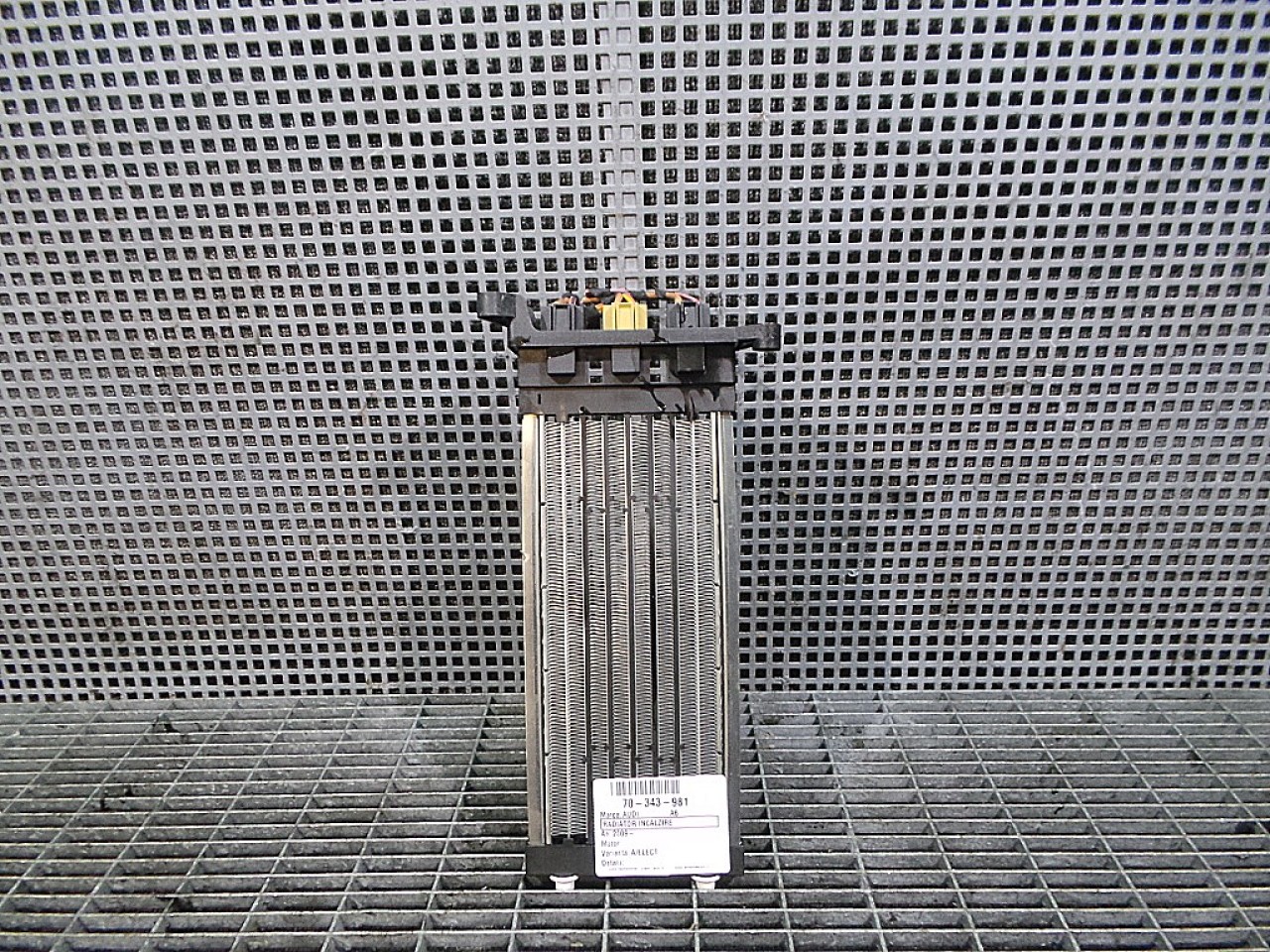 RADIATOR INCALZIRE AUDI A6 A6 - - (2009 2011)