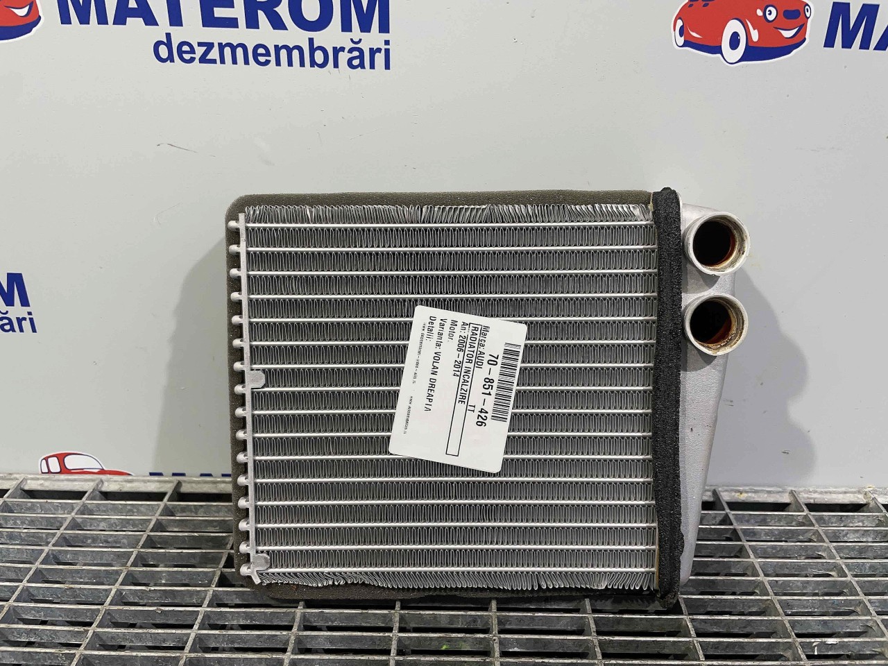 RADIATOR INCALZIRE AUDI TT - - (2006 2014)