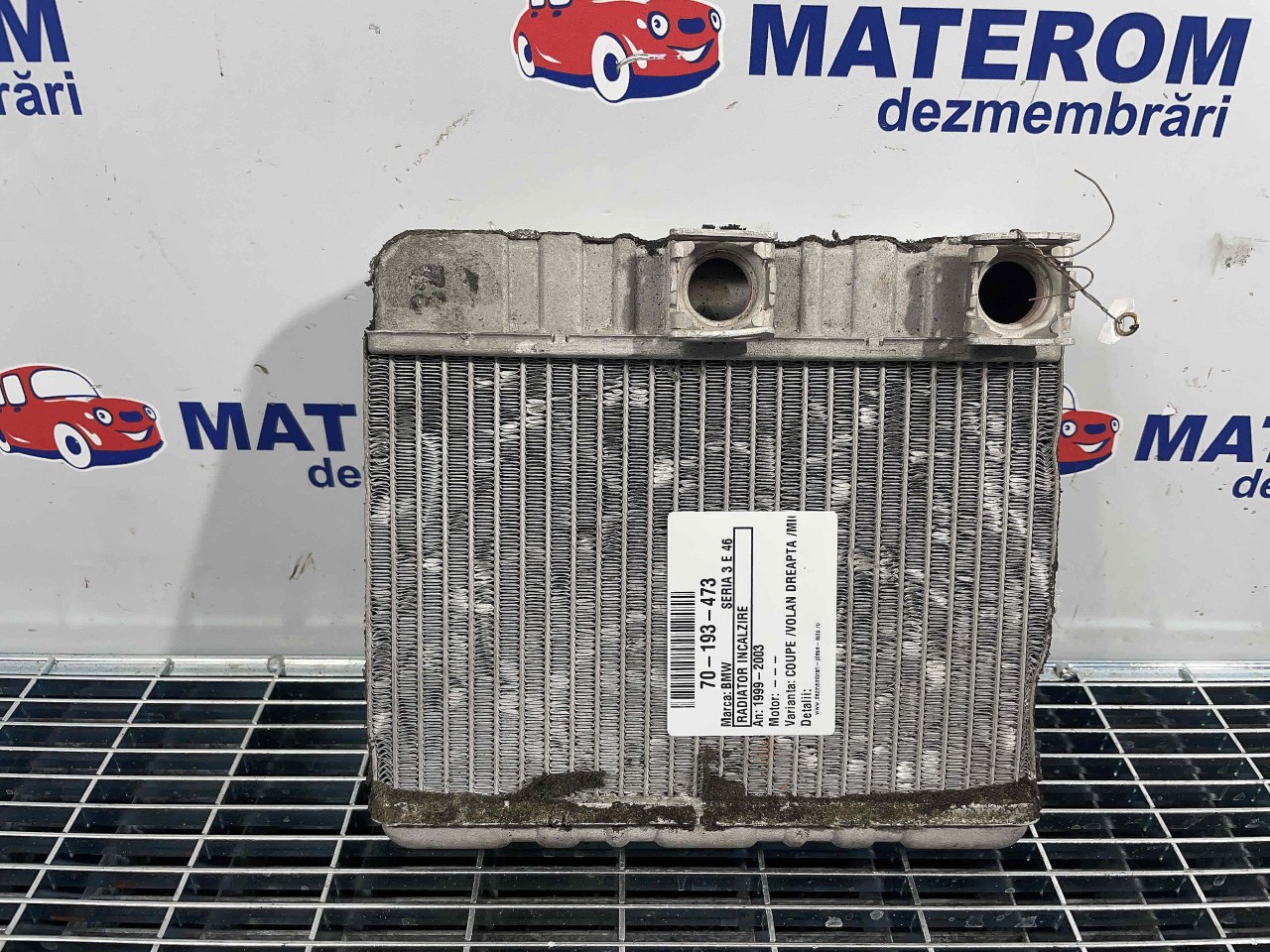 RADIATOR INCALZIRE BMW SERIA 3 E 46 - - (1998 2001)