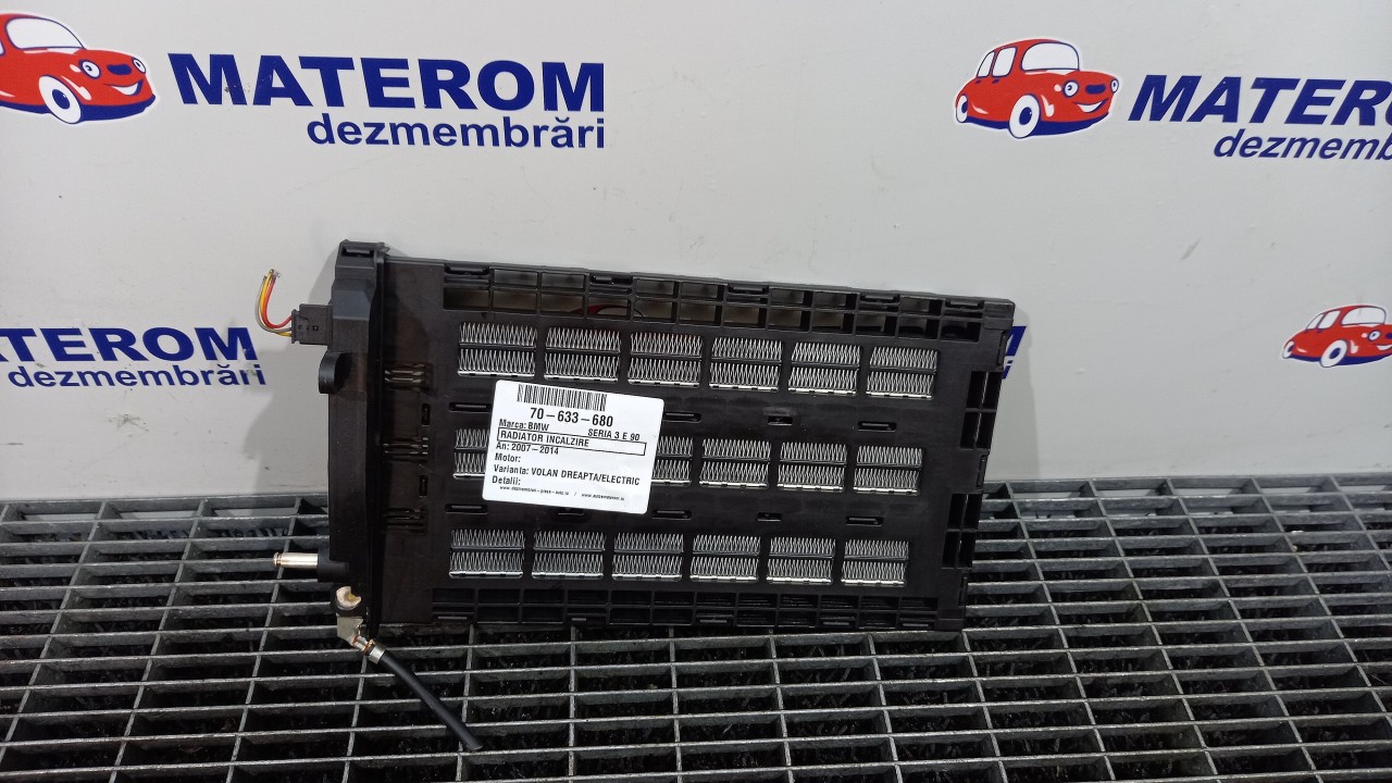 RADIATOR INCALZIRE BMW SERIA 3 E 90 - - (2007 2012)
