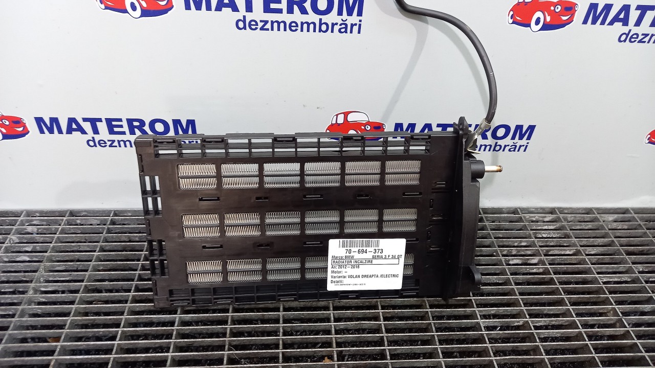 RADIATOR INCALZIRE BMW SERIA 3 F 34 GT SERIA 3 F 34 GT - - (2012 2016)