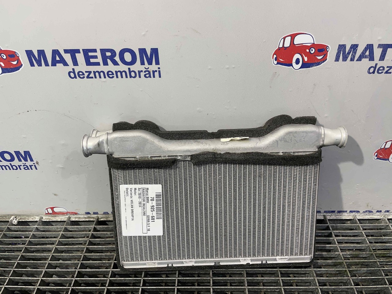 RADIATOR INCALZIRE BMW SERIA 5 F 10 - - (2010 2014)