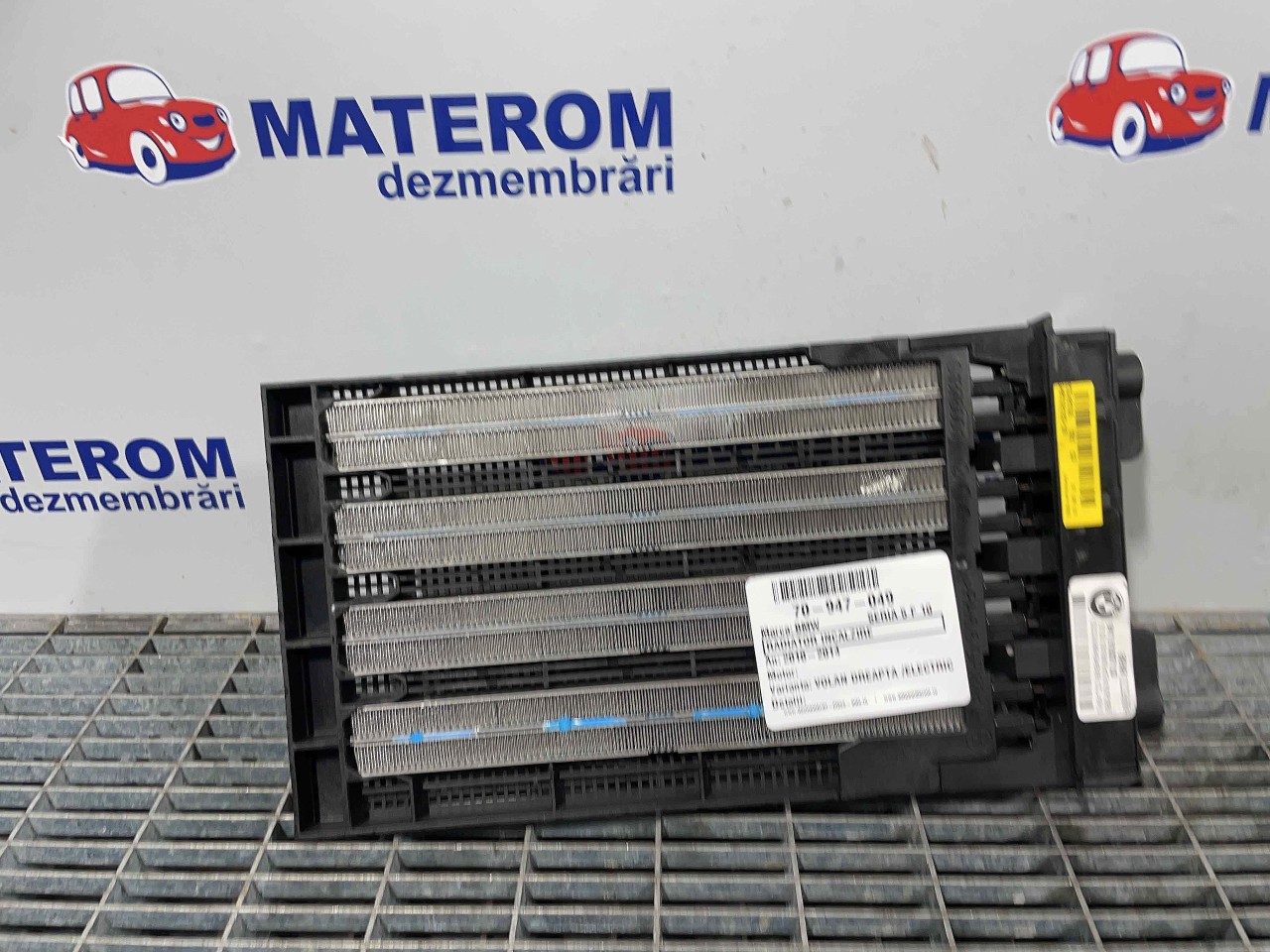 RADIATOR INCALZIRE BMW SERIA 5 F 10 SERIA 5 F 10 - - (2010 2014)