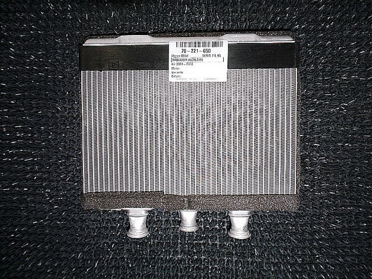 RADIATOR INCALZIRE BMW SERIA 7 E 65 - - (2001 2008)