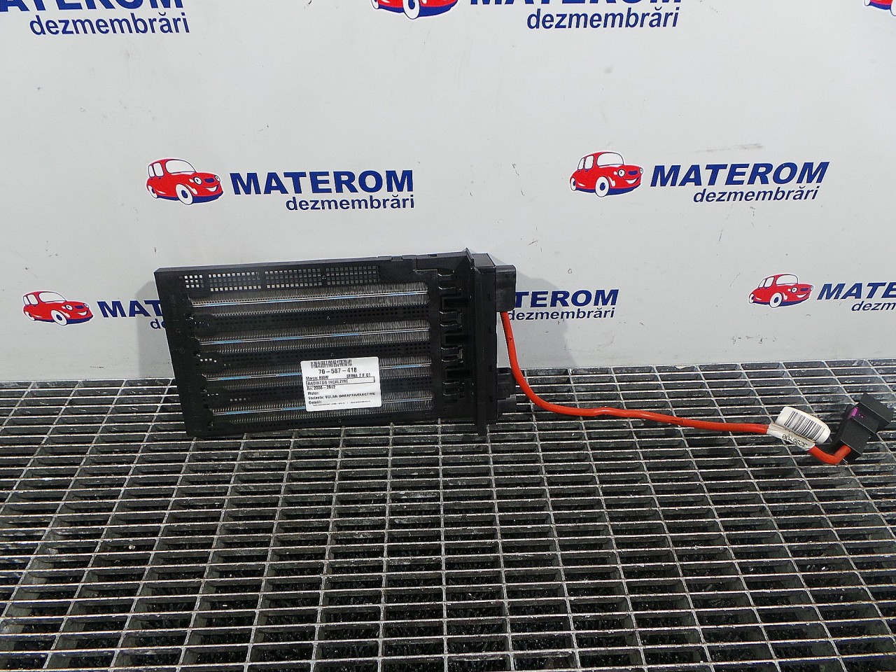 RADIATOR INCALZIRE BMW SERIA 7 F 01 - - (2008 2012)