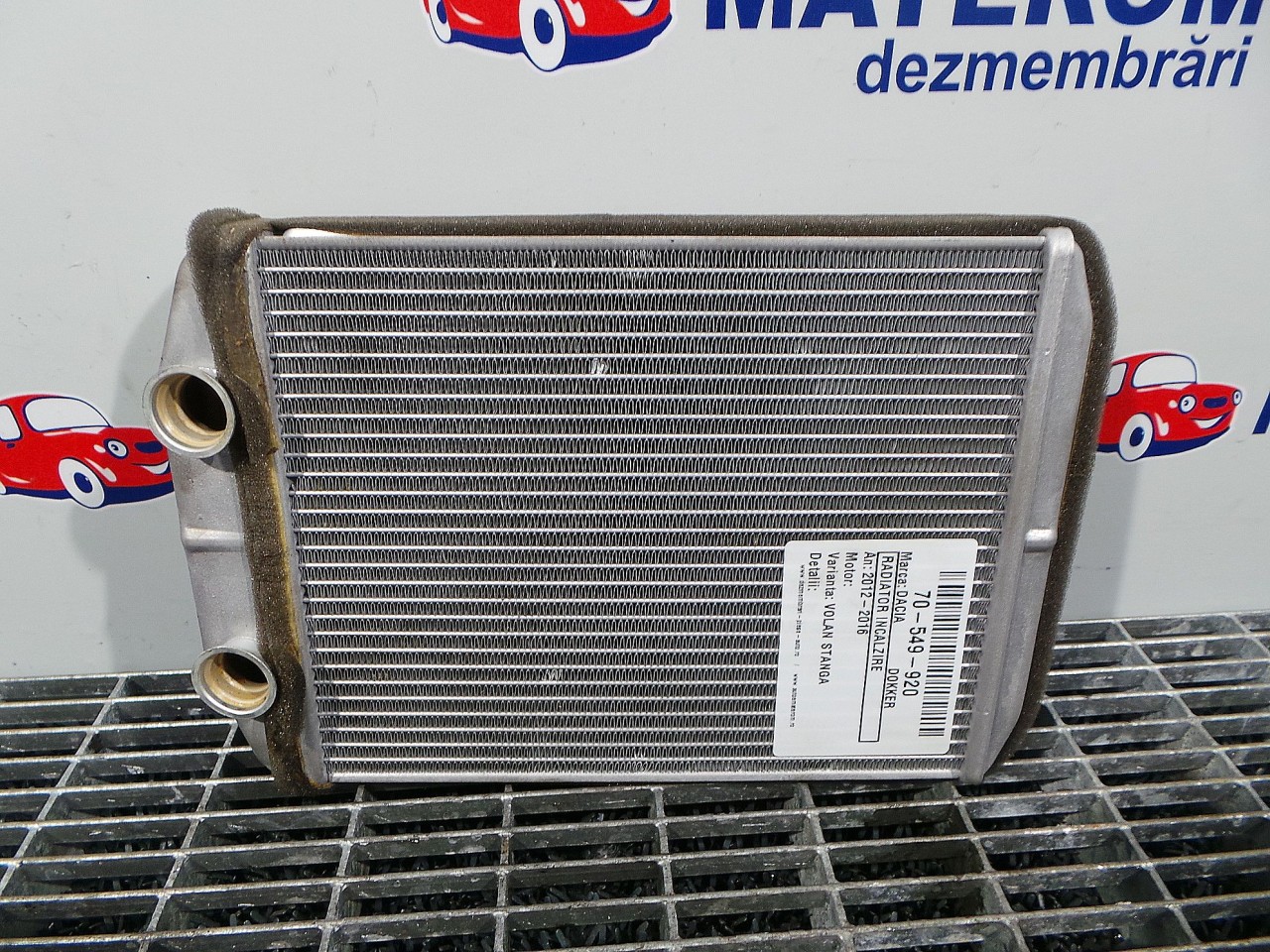 RADIATOR INCALZIRE DACIA DOKKER DOKKER - - (2012 2016)