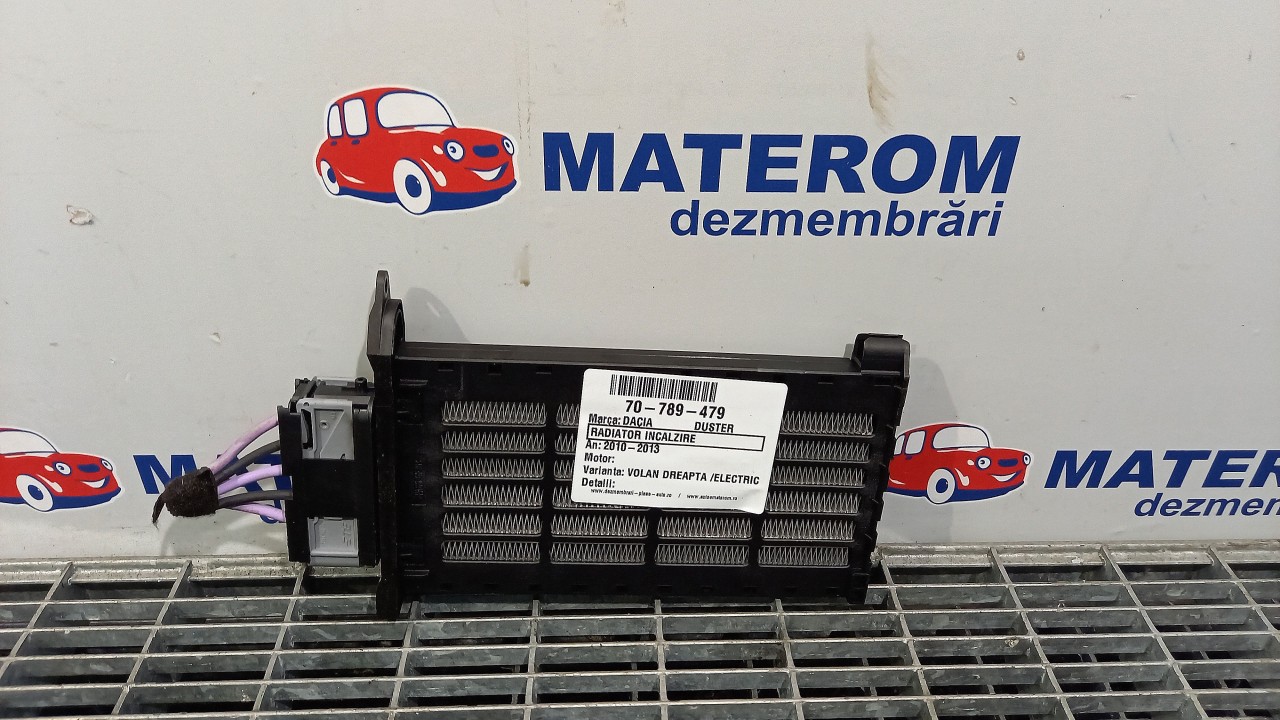 RADIATOR INCALZIRE DACIA DUSTER - - (2010 2013)