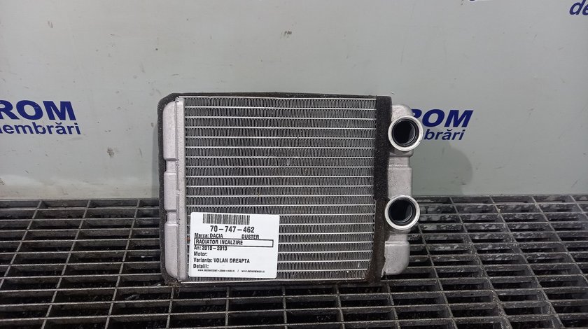 RADIATOR INCALZIRE DACIA DUSTER DUSTER - (2010 2013)