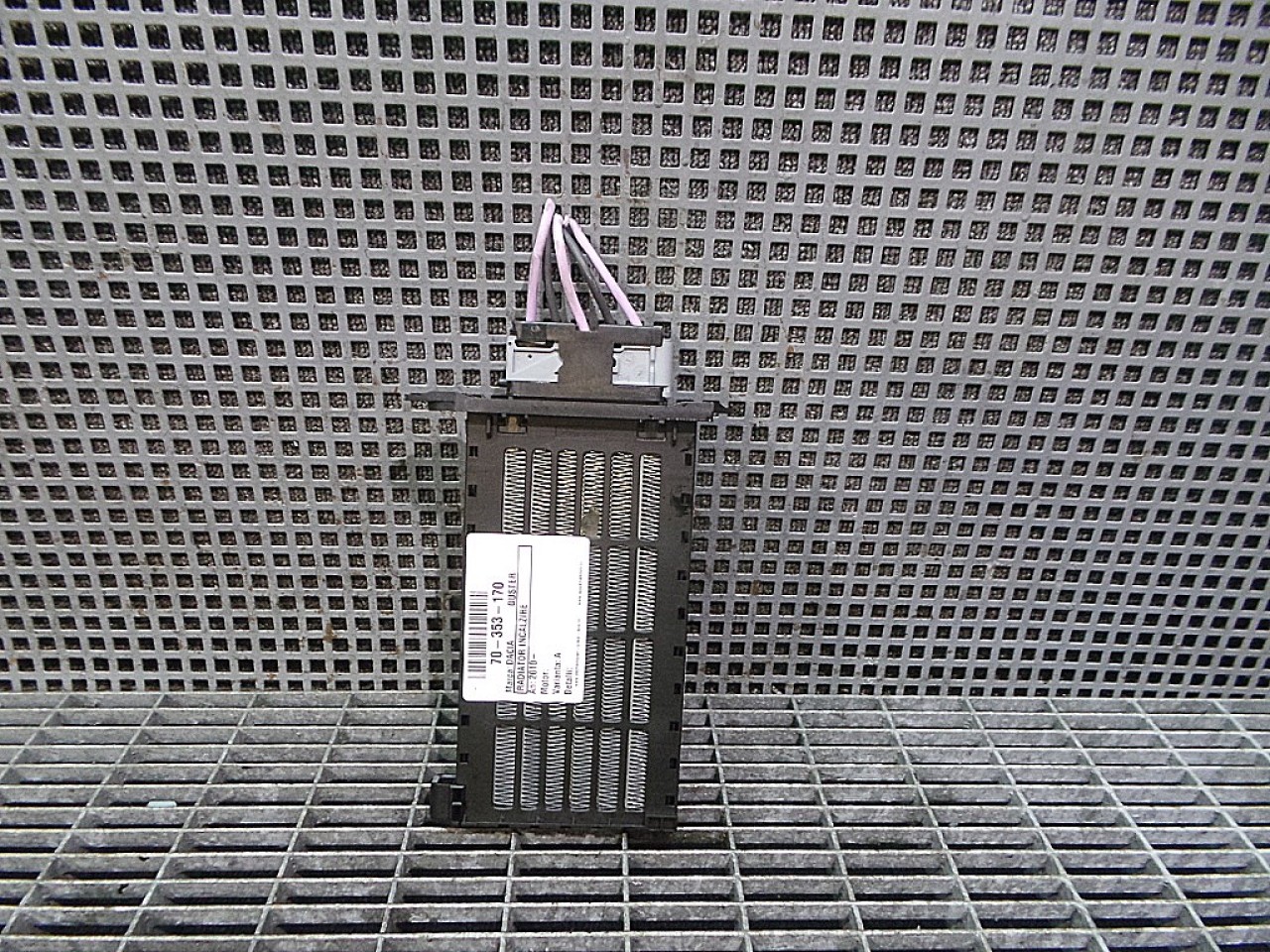 RADIATOR INCALZIRE DACIA DUSTER DUSTER - - (2010 2013)