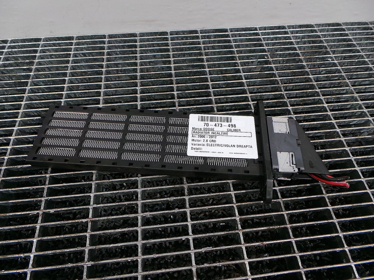 RADIATOR INCALZIRE DODGE CALIBER CALIBER 2.0 CRD - (2006 2012)