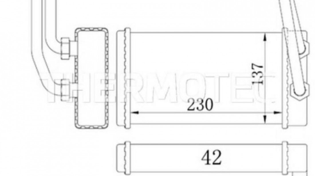 Radiator incalzire Ford TRANSIT Van (E_ _) 1991-1994 #4 06052003