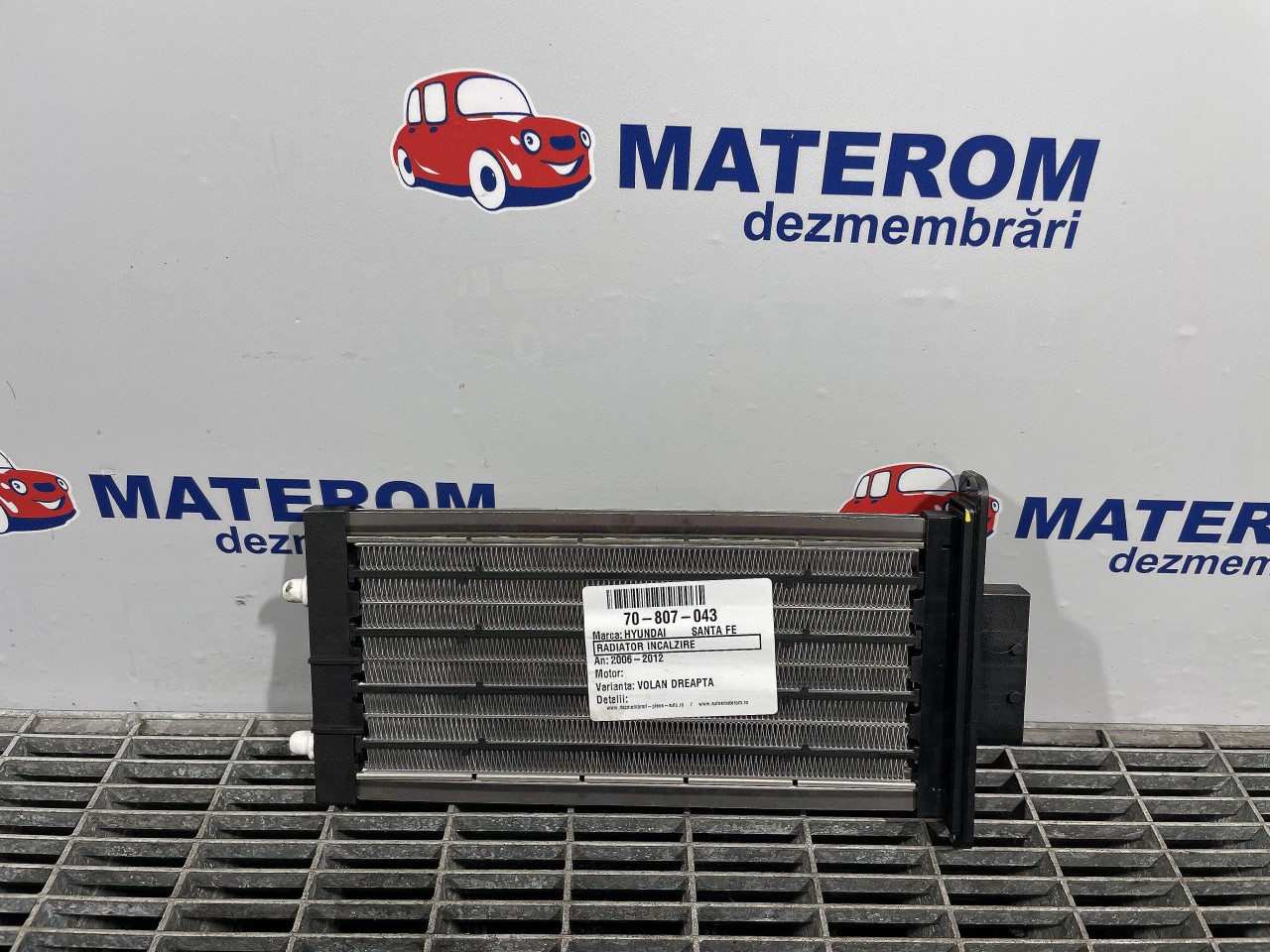 RADIATOR INCALZIRE HYUNDAI SANTA FE - - (2006 2012)
