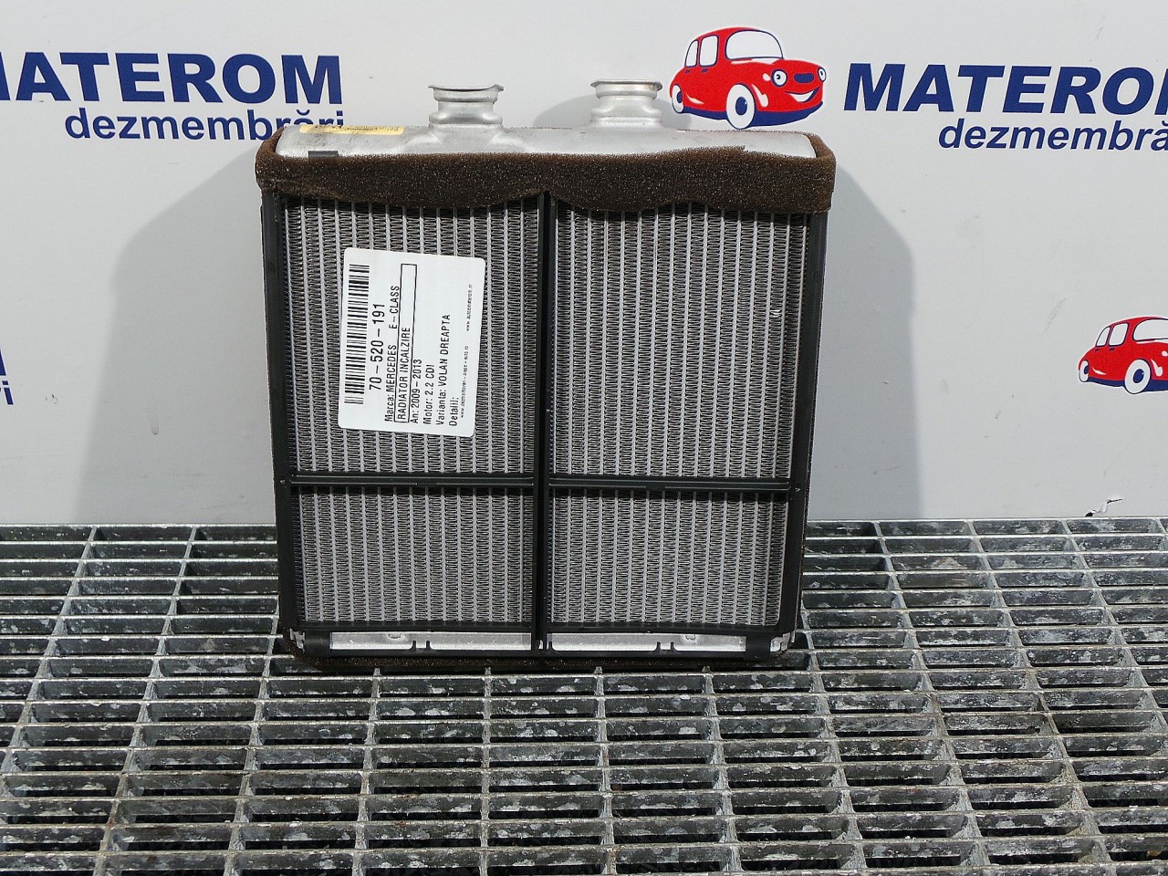 RADIATOR INCALZIRE MERCEDES E-CLASS E-CLASS 2.2 CDI - (2009 2013)