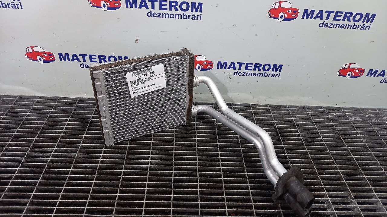 RADIATOR INCALZIRE OPEL AGILA AGILA - - (2008 2010)
