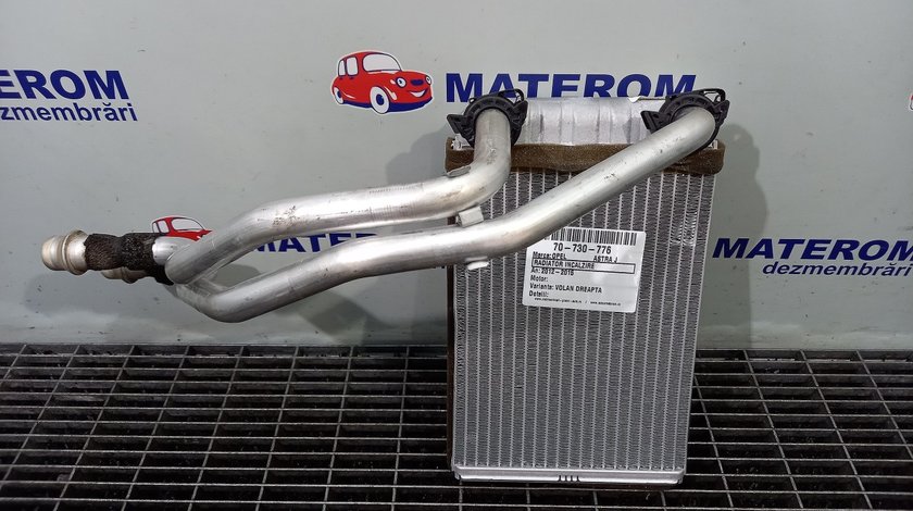 RADIATOR INCALZIRE OPEL ASTRA J ASTRA J - (2012 2015)