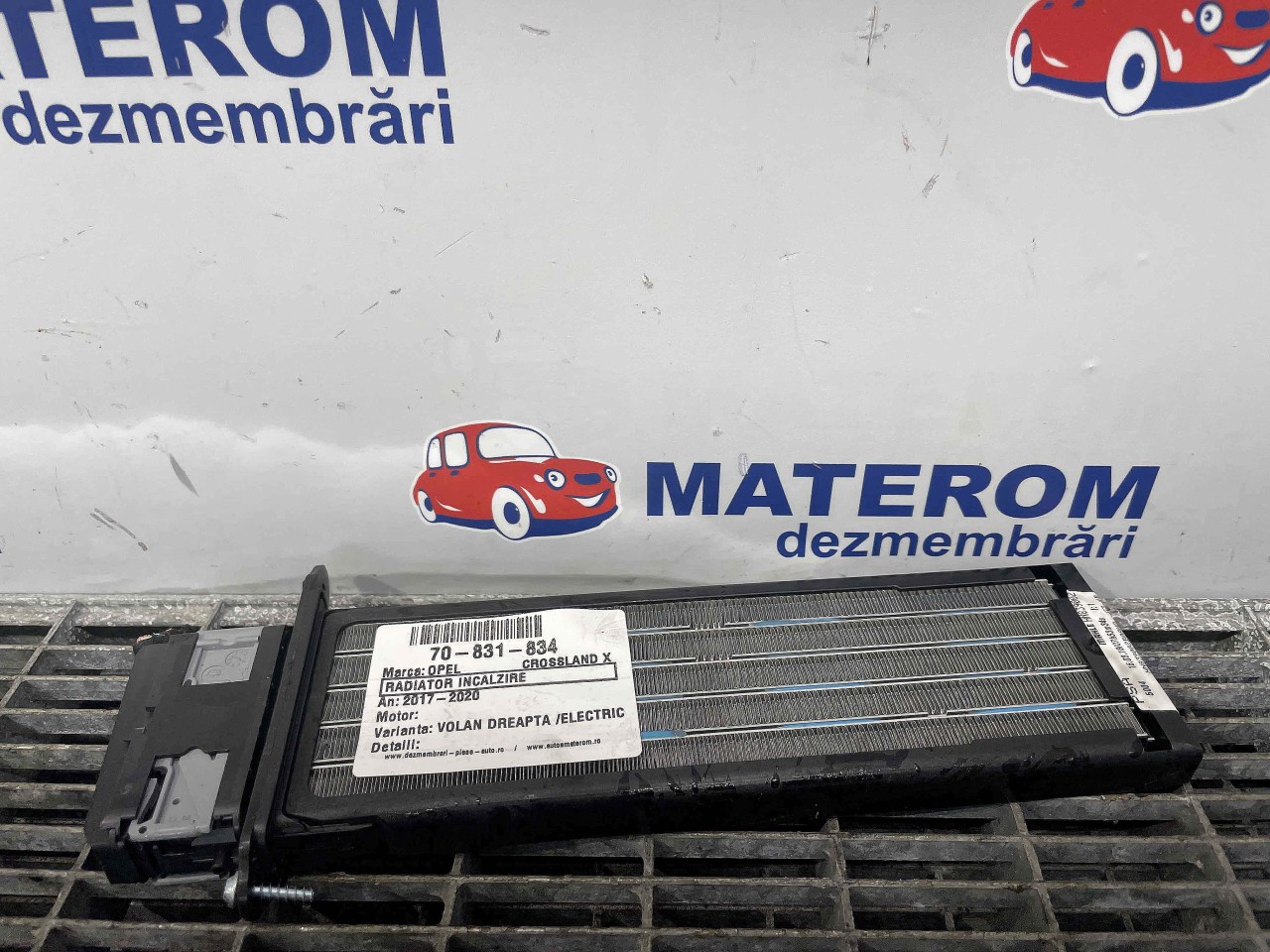 RADIATOR INCALZIRE OPEL CROSSLAND X CROSSLAND X - - (2017 2020)