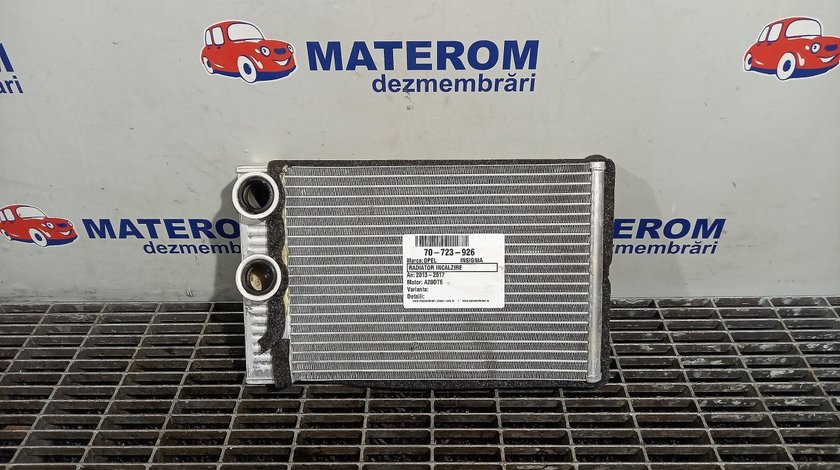 RADIATOR INCALZIRE OPEL INSIGNIA INSIGNIA A20DTE - (2013 2017)