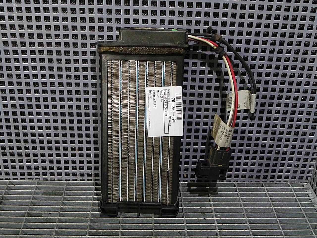 RADIATOR INCALZIRE OPEL MOVANO - - (2003 2010)