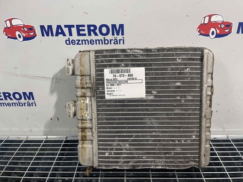 RADIATOR INCALZIRE OPEL ZAFIRA B - - (2005 2011)