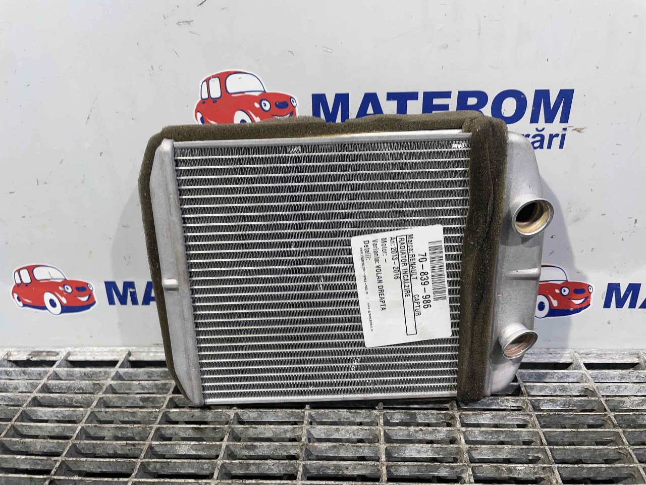 RADIATOR INCALZIRE RENAULT CAPTUR - - (2013 2016)