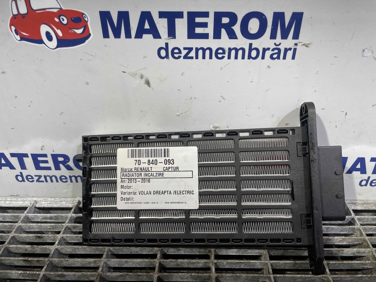 RADIATOR INCALZIRE RENAULT CAPTUR CAPTUR - - (2013 2016)