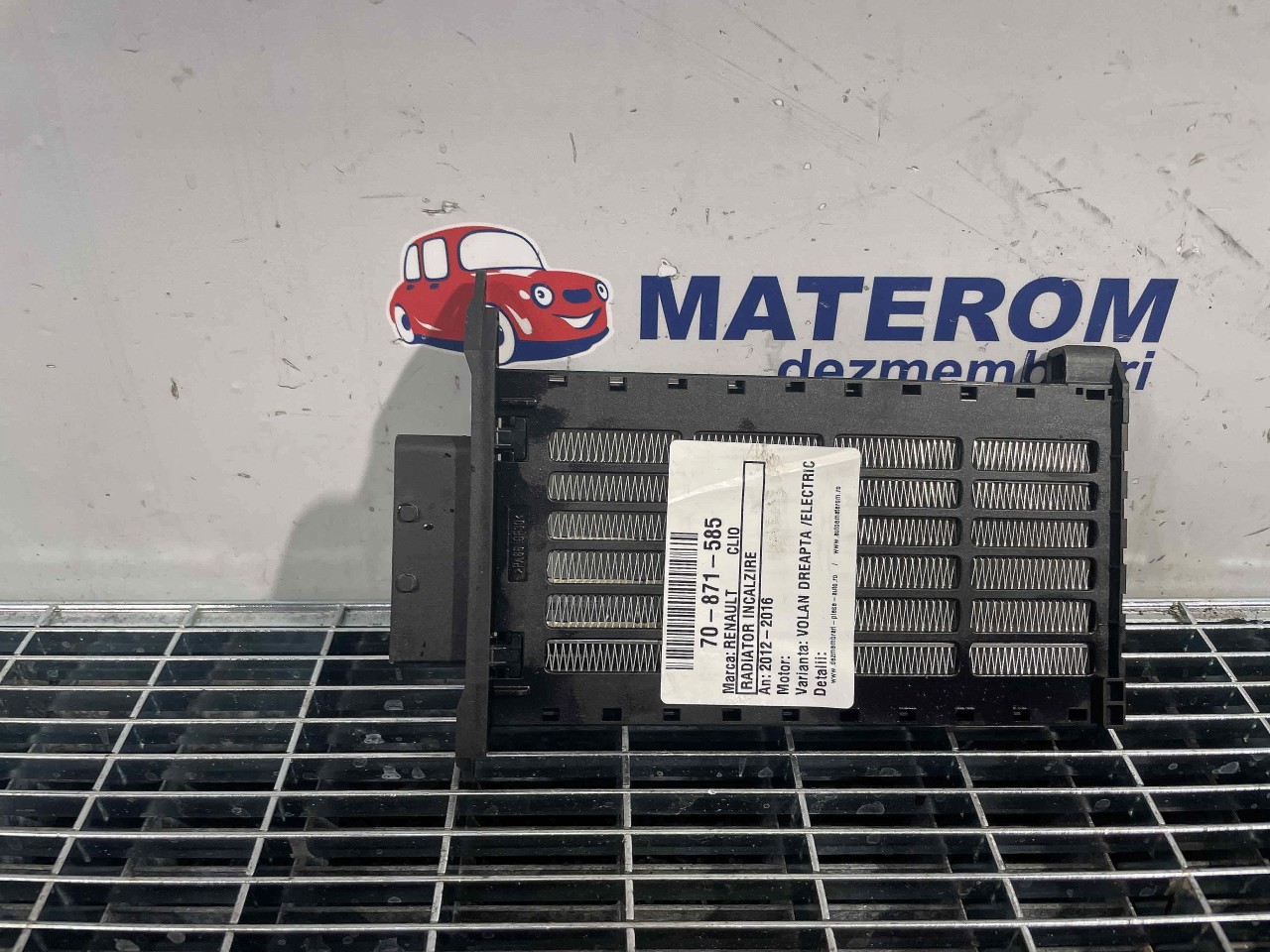 RADIATOR INCALZIRE RENAULT CLIO - - (2012 2016)