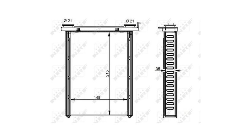 Radiator incalzire Renault FLUENCE (L30_) 2010-2016 #3 271159831R