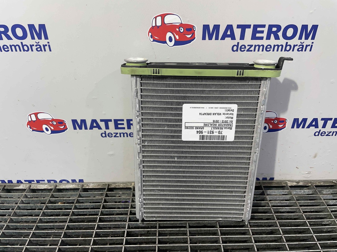 RADIATOR INCALZIRE RENAULT GRAND SCENIC GRAND SCENIC - - (2013 2016)