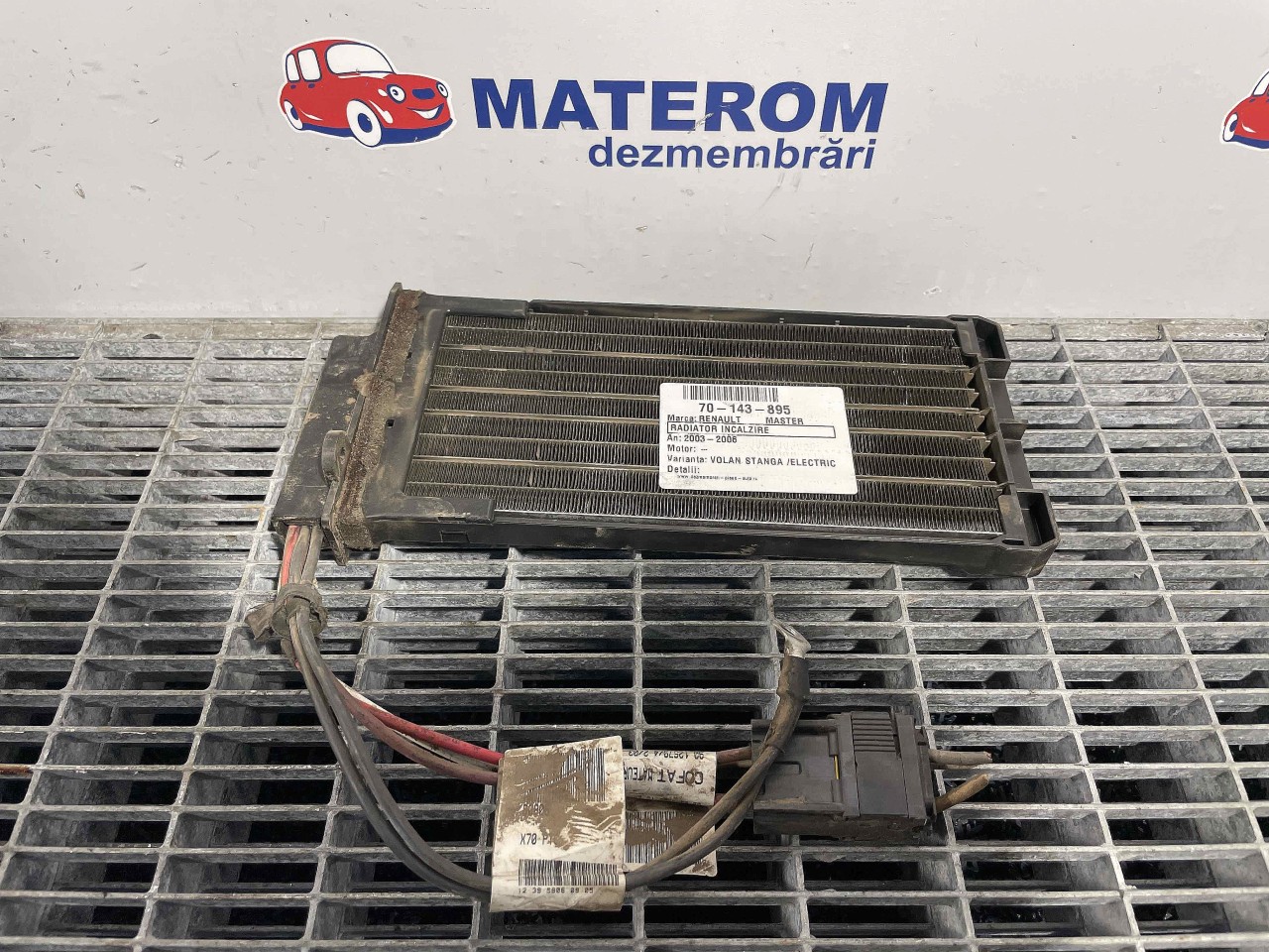 RADIATOR INCALZIRE RENAULT MASTER - - (2003 2007)