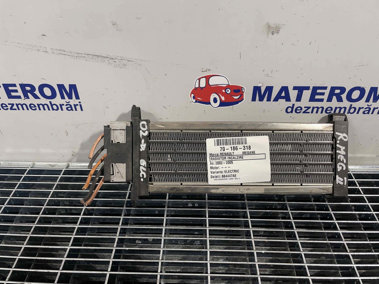 RADIATOR INCALZIRE RENAULT MEGANE MEGANE - - (2002 2005)