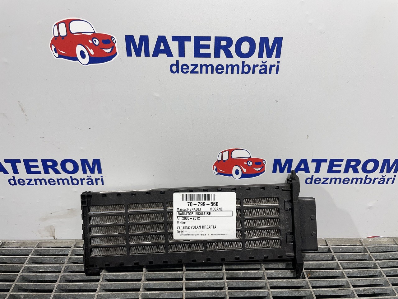 RADIATOR INCALZIRE RENAULT MEGANE MEGANE - - (2008 2012)