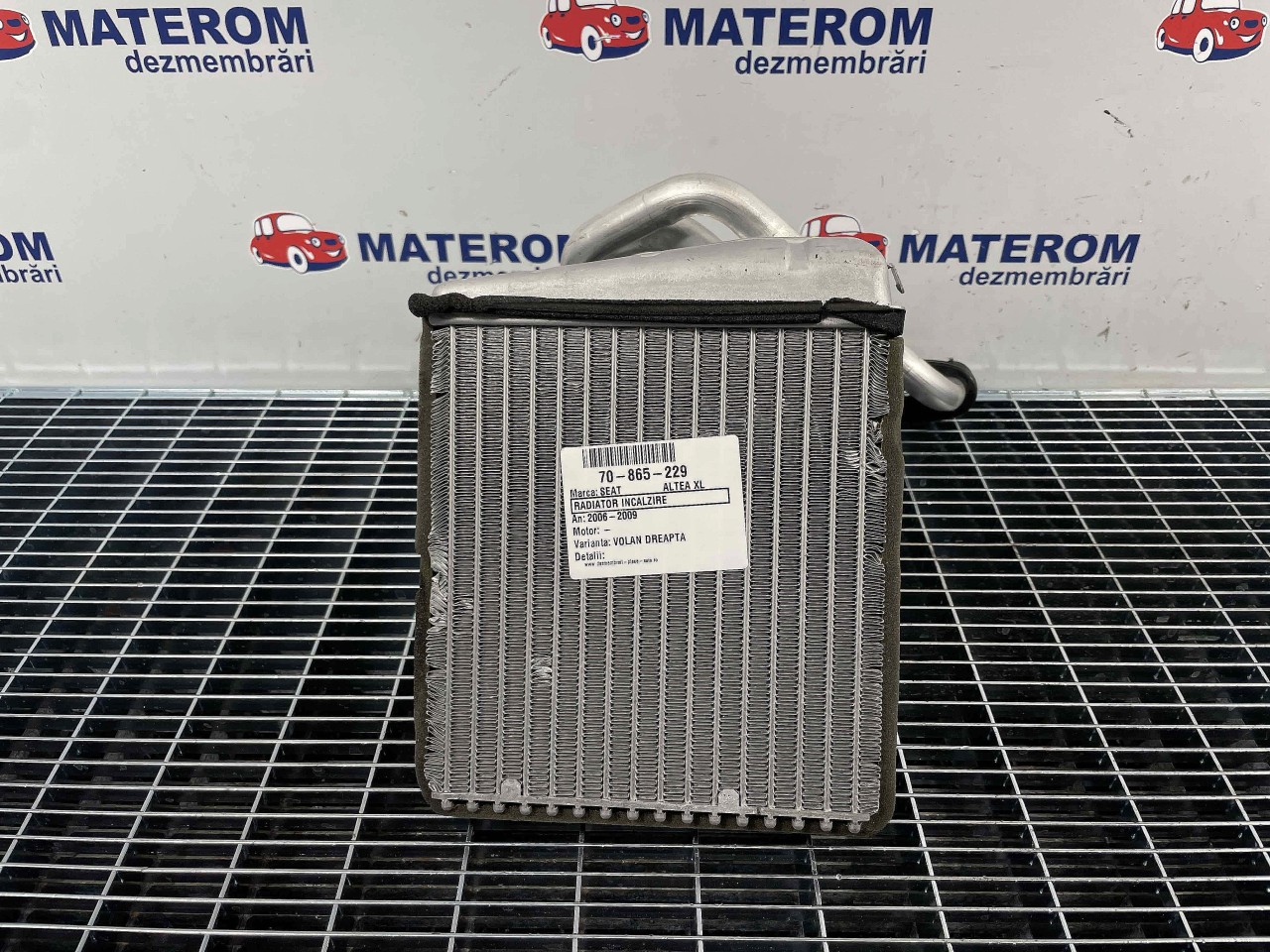 RADIATOR INCALZIRE SEAT ALTEA XL ALTEA XL - - (2006 2009)