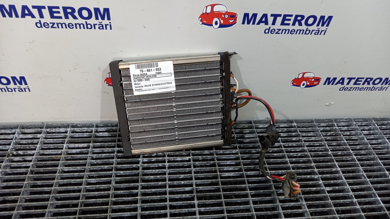 RADIATOR INCALZIRE SKODA FABIA - - (2000 2005)