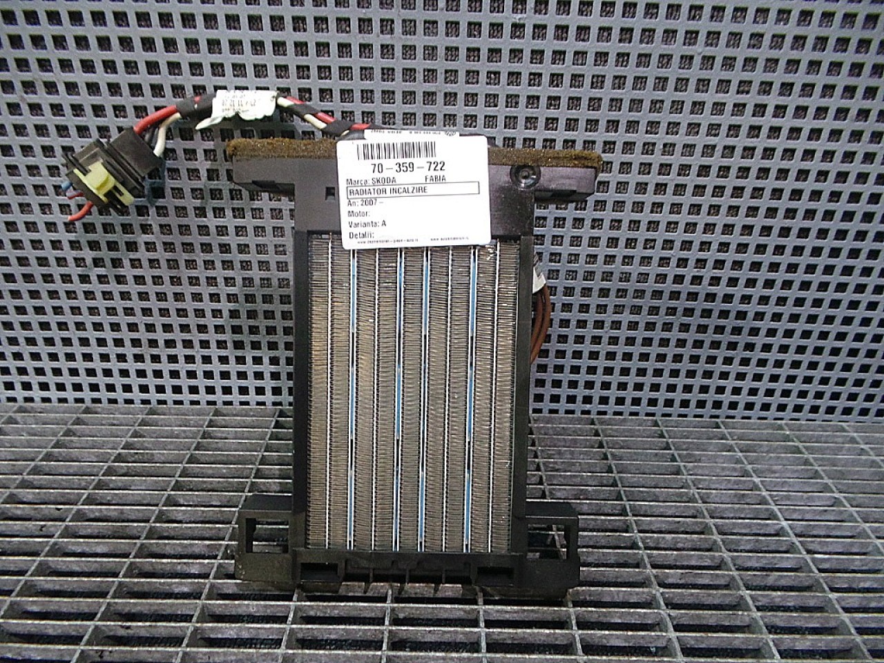 RADIATOR INCALZIRE SKODA FABIA FABIA - - (2007 2010)