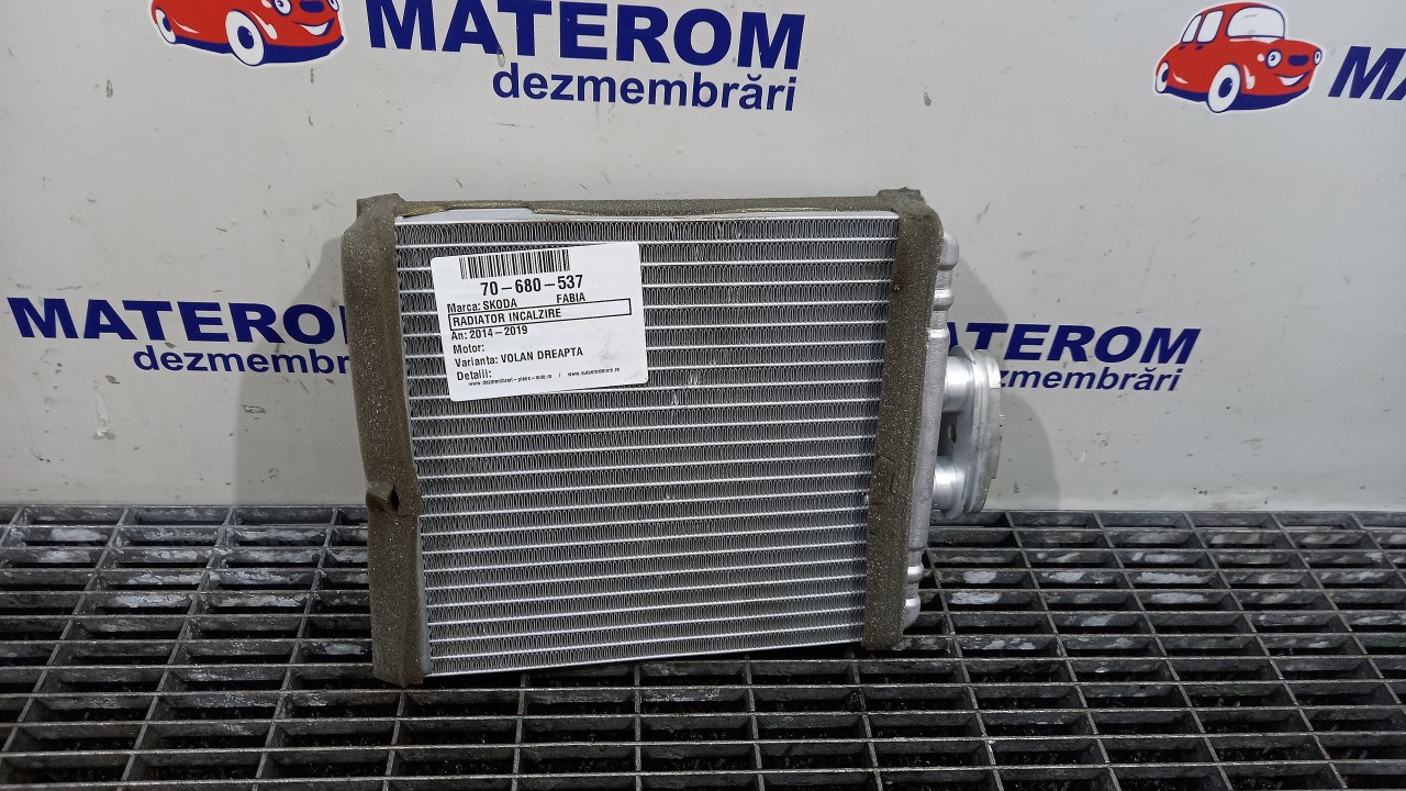 RADIATOR INCALZIRE SKODA FABIA FABIA - - (2014 2019)