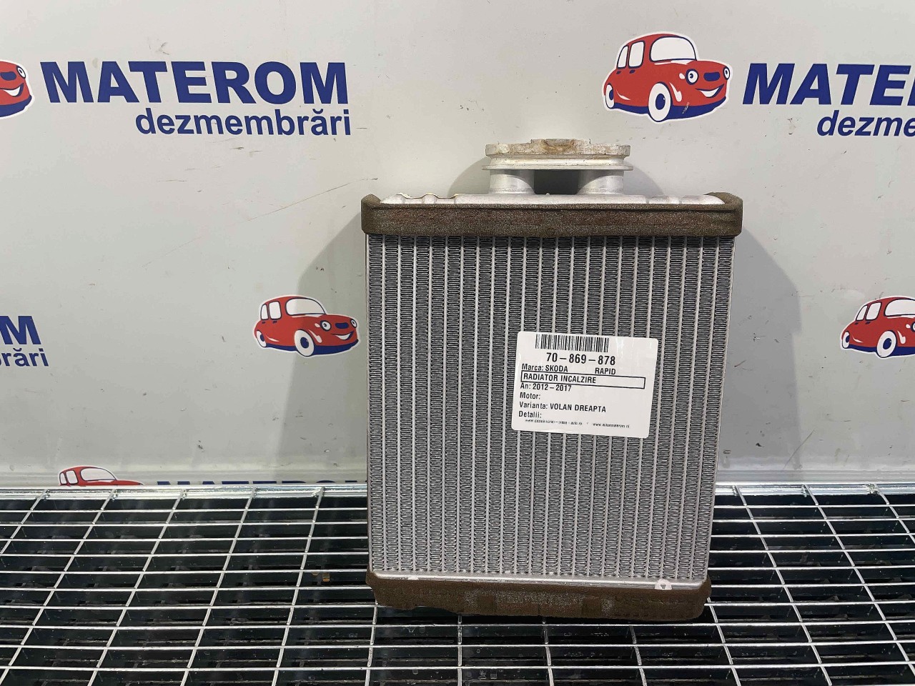 RADIATOR INCALZIRE SKODA RAPID - - (2012 2017)